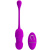 Віброяйце - Pretty Love Callieri Thrusting Stimulator & Egg Purple